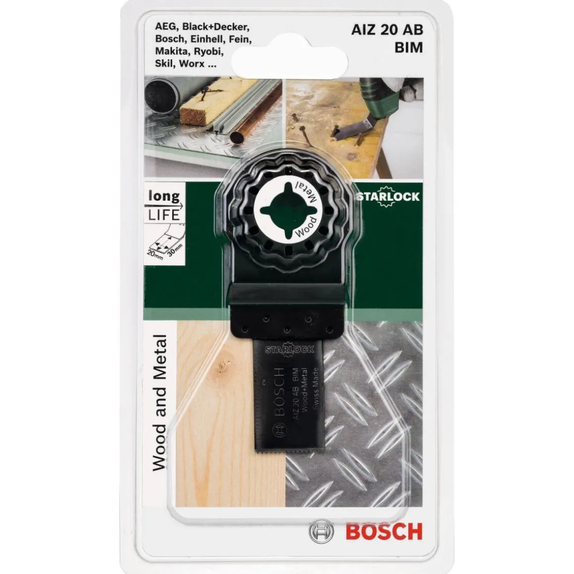 BoschDIY PMF Tauchsägeblatt AIZ 20 AB BIM M