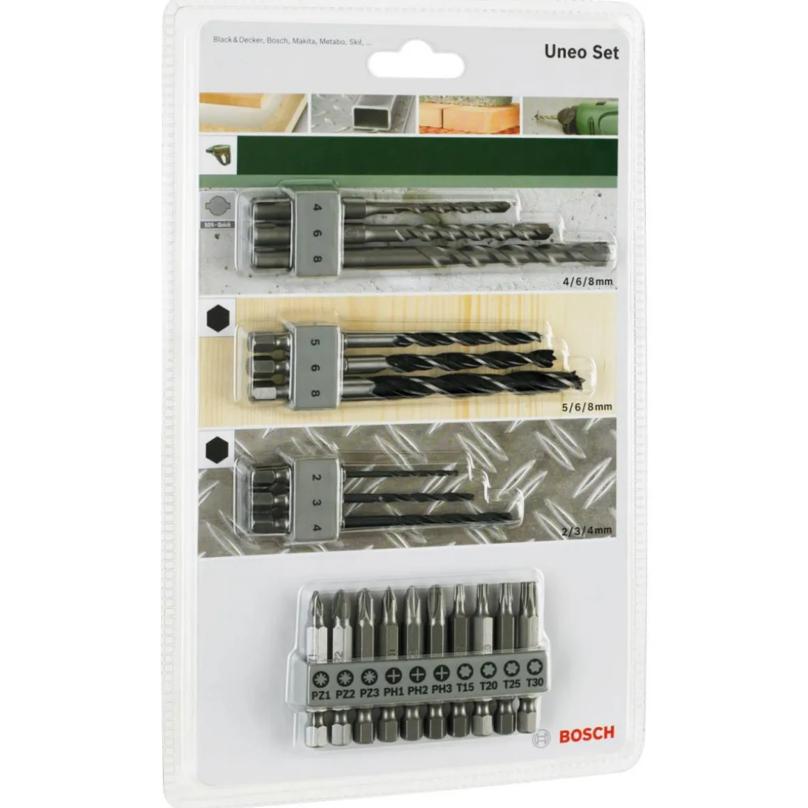 BoschDIY Uneo-Set 19- teilig