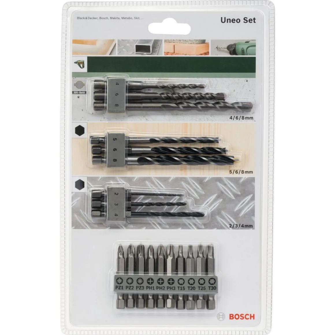 BoschDIY Uneo-Set 19- teilig