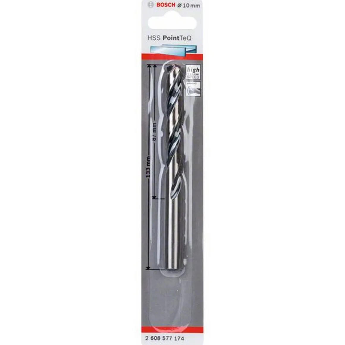 Bosch HSS-Spiralbohrer PointTeQ 10,0 mm