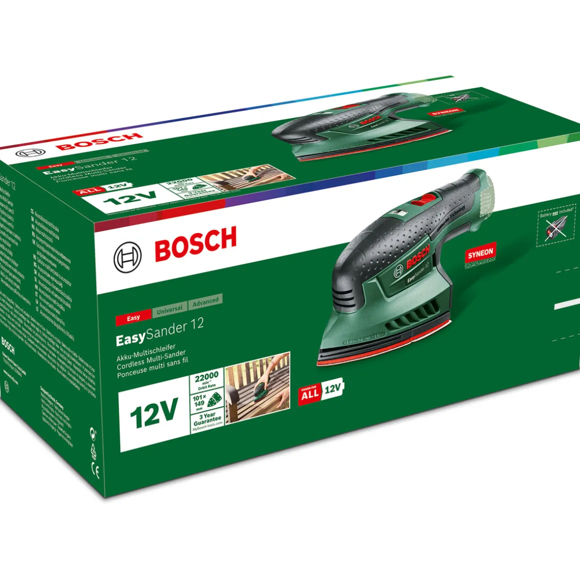 BoschMultischleifer EasySander 12 ohne Akku