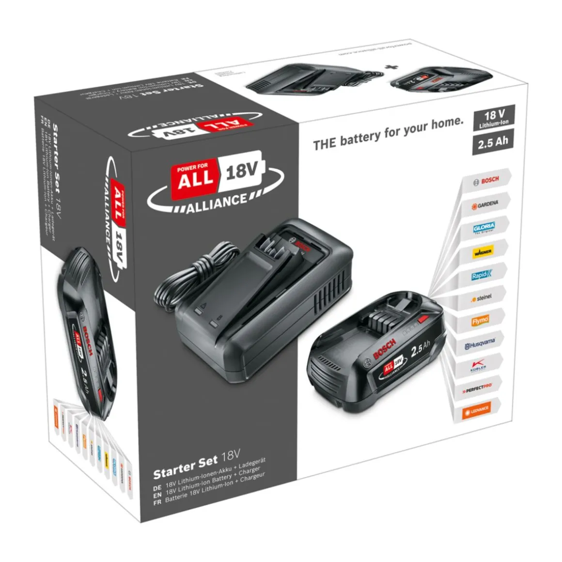 Bosch Power for All 18V Akku & Ladegerät Starter-Set