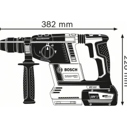 Bosch ProfessionalAkku-Bohrhammer GBH 18V-26 F Professional SDS-plus