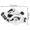 Bosch ProfessionalAkku-Kreissäge GKS 18V-57 G solo