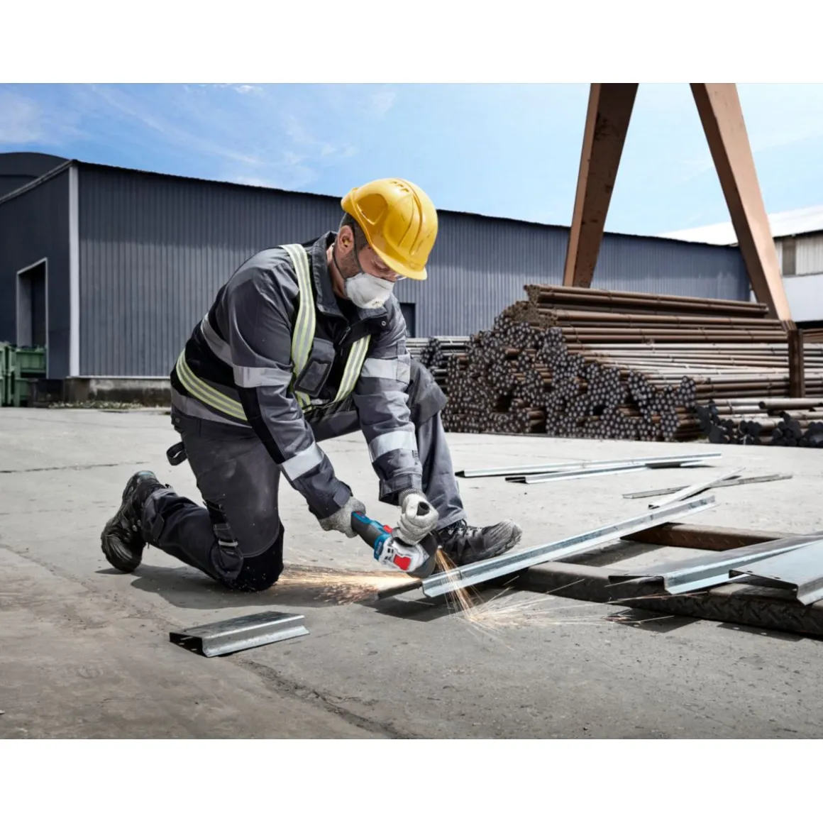 Bosch Professional Akku-Winkelschleifer GWX 18V-8 professional