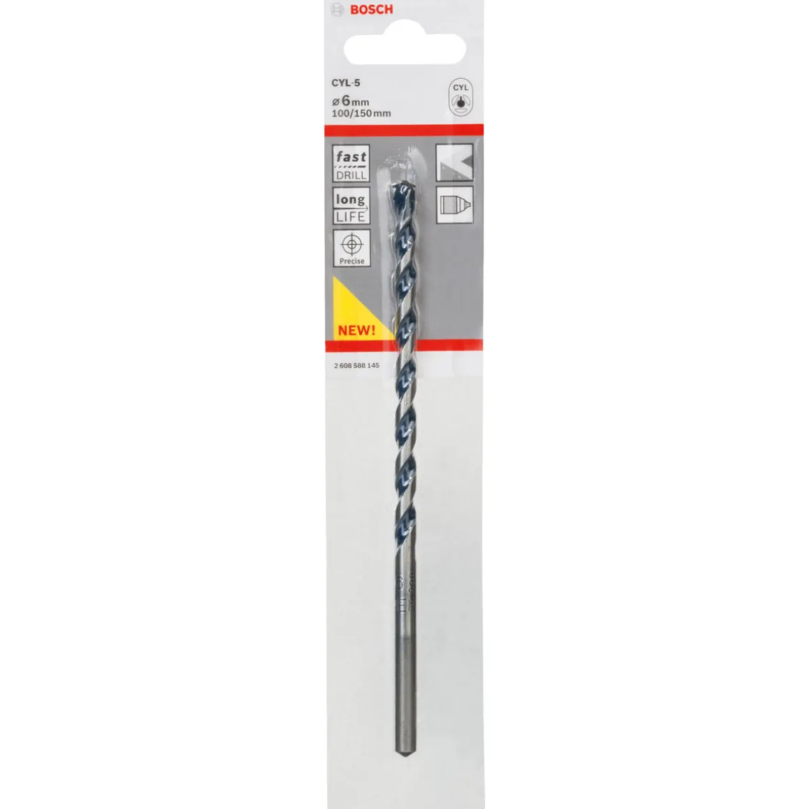Bosch ProfessionalBetonbohrer CYL-5 6 x 100 x 150 mm