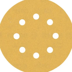 Bosch ProfessionalExpert C470 Schleifpapier mit 8 Löchern für Exzenterschleifer 125 mm G 180 5- teilig