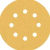 Bosch ProfessionalExpert C470 Schleifpapier mit 8 Löchern für Exzenterschleifer 125 mm G 80 5- teilig