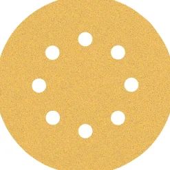Bosch ProfessionalExpert C470 Schleifpapier mit 8 Löchern für Exzenterschleifer 125 mm G 80 5- teilig