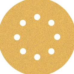 Bosch ProfessionalExpert C470 Schleifpapier mit 8 Löchern für Exzenterschleifer 125 mm G 60 5- teilig