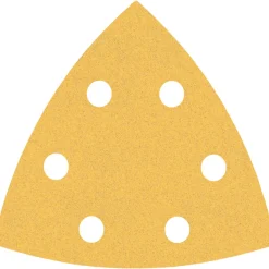 Bosch ProfessionalExpert C470 Schleifpapier für Deltaschleifer 93 mm G 120 5 Stück