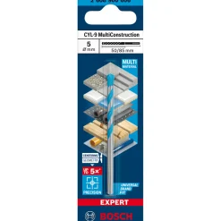 Bosch ProfessionalExpert CYL-9 MultiConstruction Bohrer 5 x 50 x 85 mm d 4,5 mm
