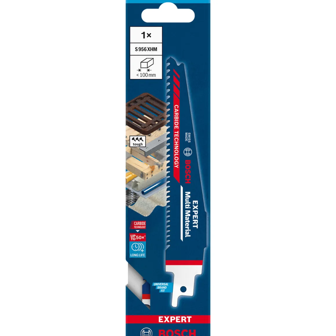 Bosch ProfessionalExpert Multi Material 956 XHM Säbelsägeblatt 1 Stück
