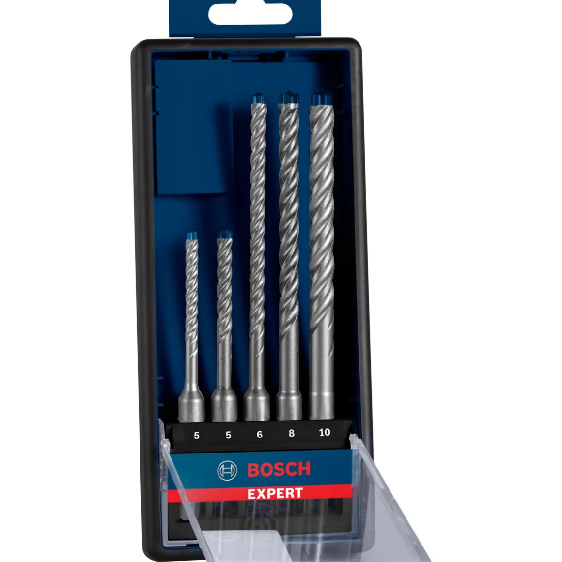 Bosch ProfessionalExpert SDS plus-7X Hammerbohrer-Set 5/6/6/8/10 mm 5- teilig