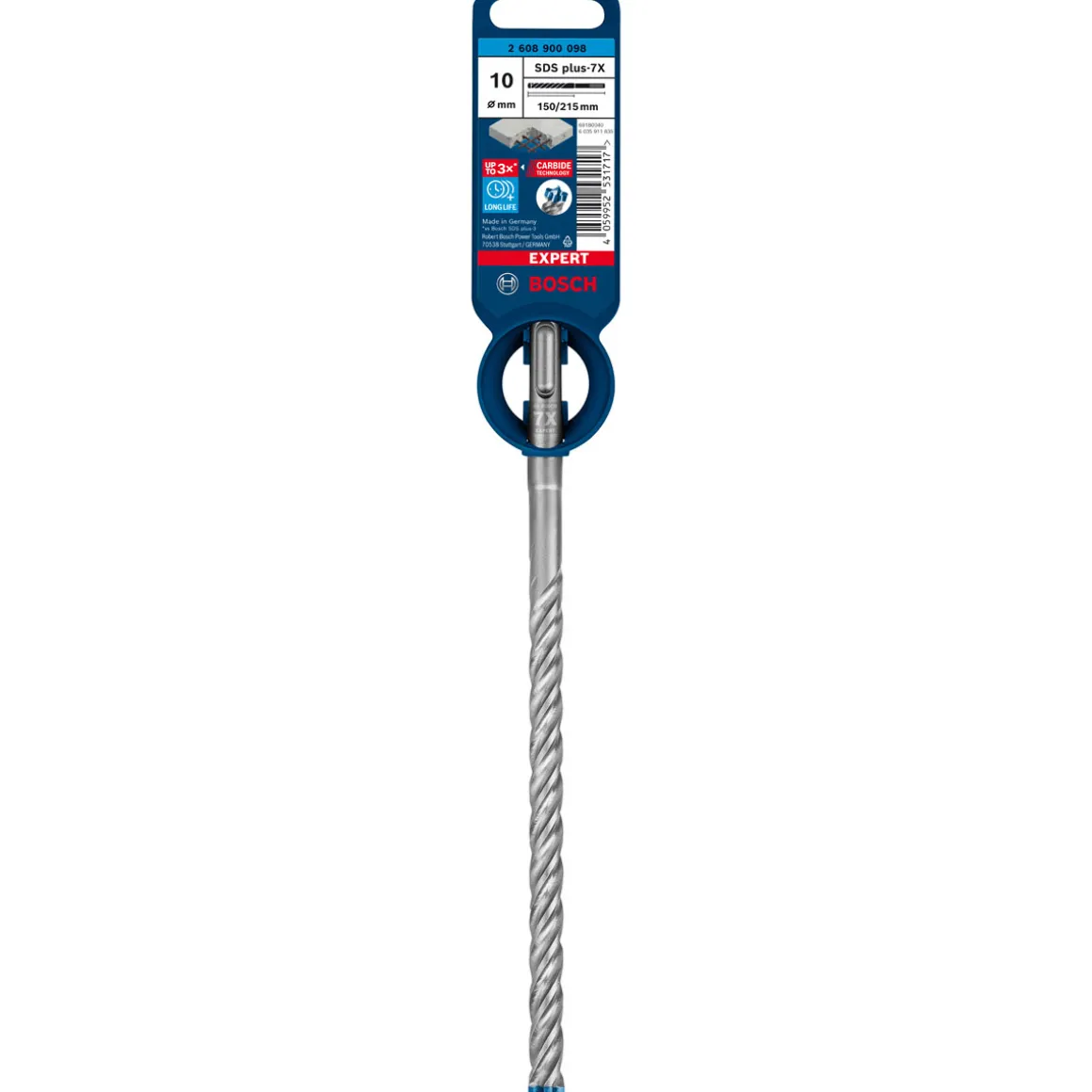 Bosch ProfessionalExpert SDS plus-7X Hammerbohrer 10 x 150 x 215 mm