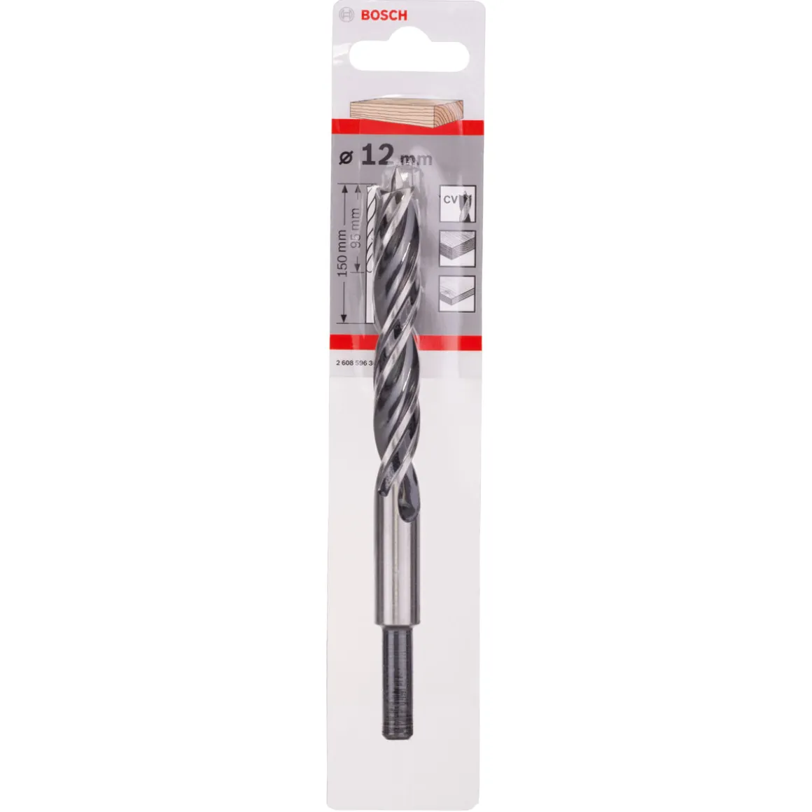 Bosch ProfessionalHolzspiralbohrer Standard 12 x 96 x 151 mm d 10 mm
