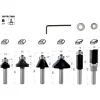 Bosch ProfessionalRand- und Kantenfräse-Set GKF 12V 6-teilig