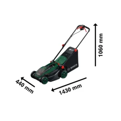 Bosch Professional Rasenmäher Rotak 18V2-38