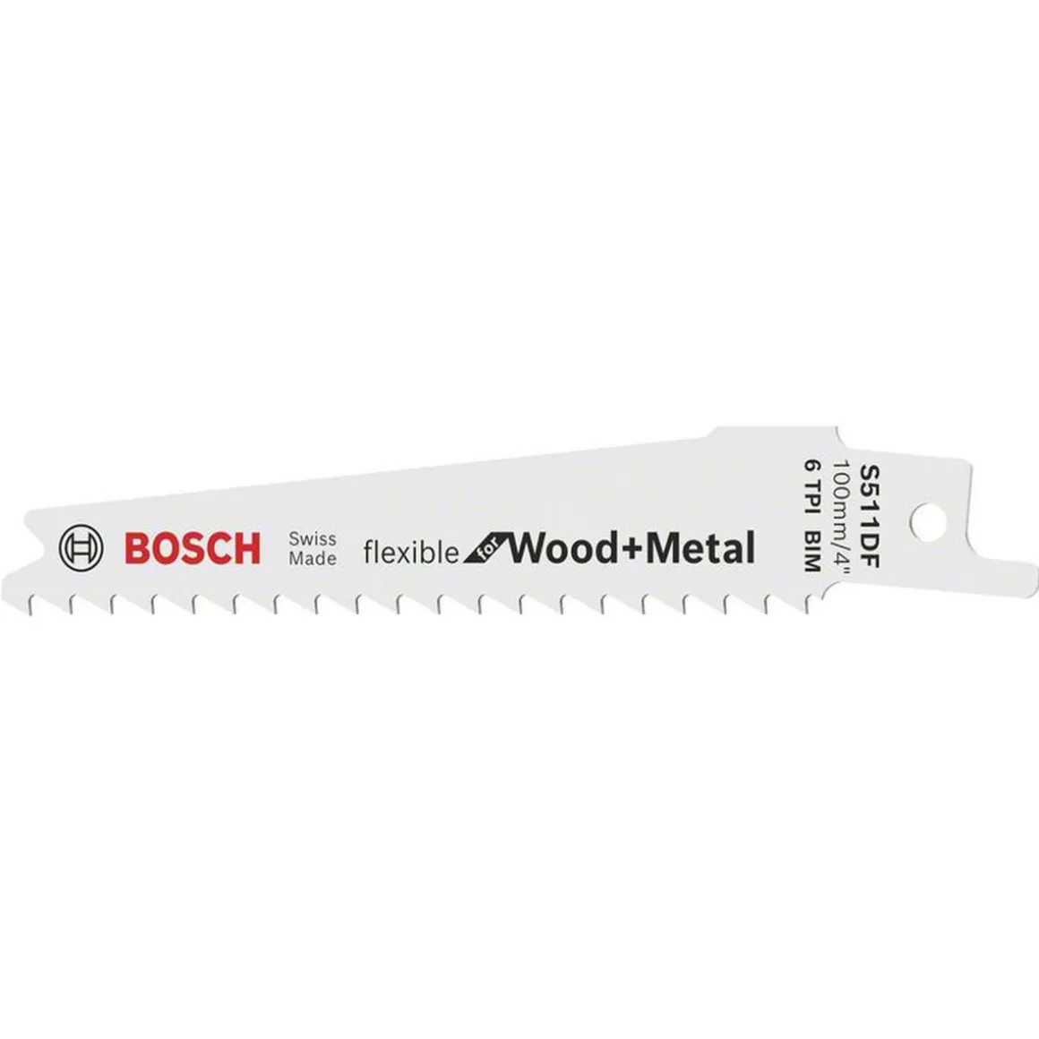 Bosch ProfessionalSäbelsägeblatt S 511 DF 100 x 19 mm