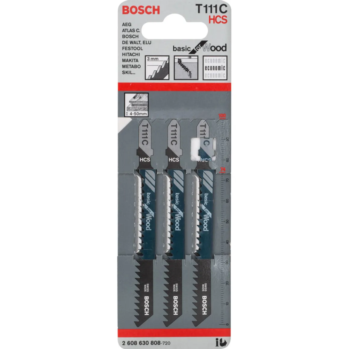 Bosch ProfessionalStichsägeblatt T 111 C Basic for Wood