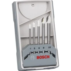 Bosch Professional5-teiliges CYL-9 Ceramic Fliesenbohrer-Set 4–10 mm