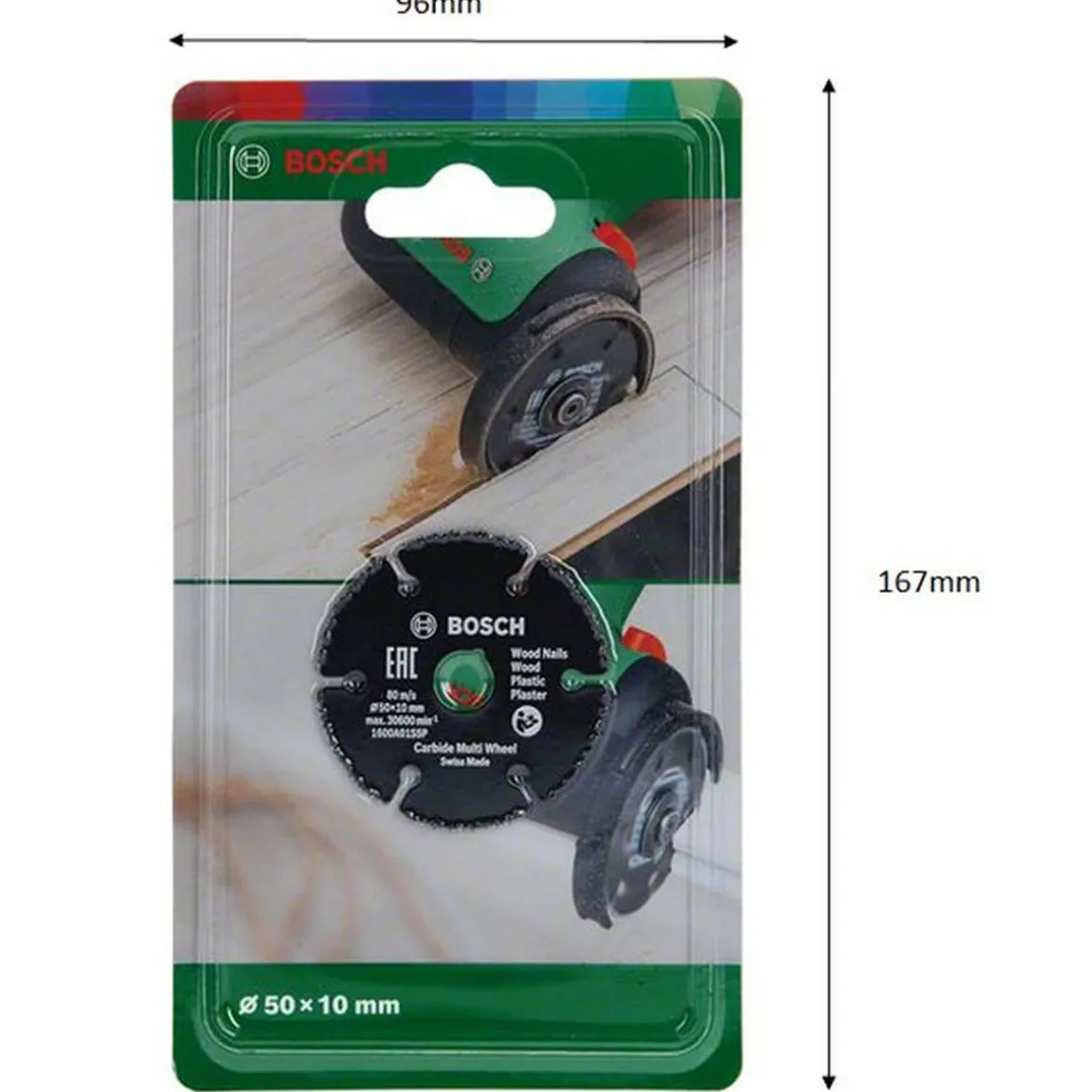 BoschTrennscheibe Easy cut und Grind aus Carbide 50 mm 1 Stück