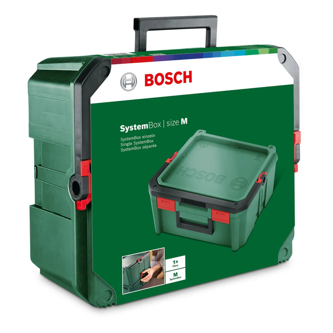 BoschWerkzeugkoffer SystemBox grün Größe M