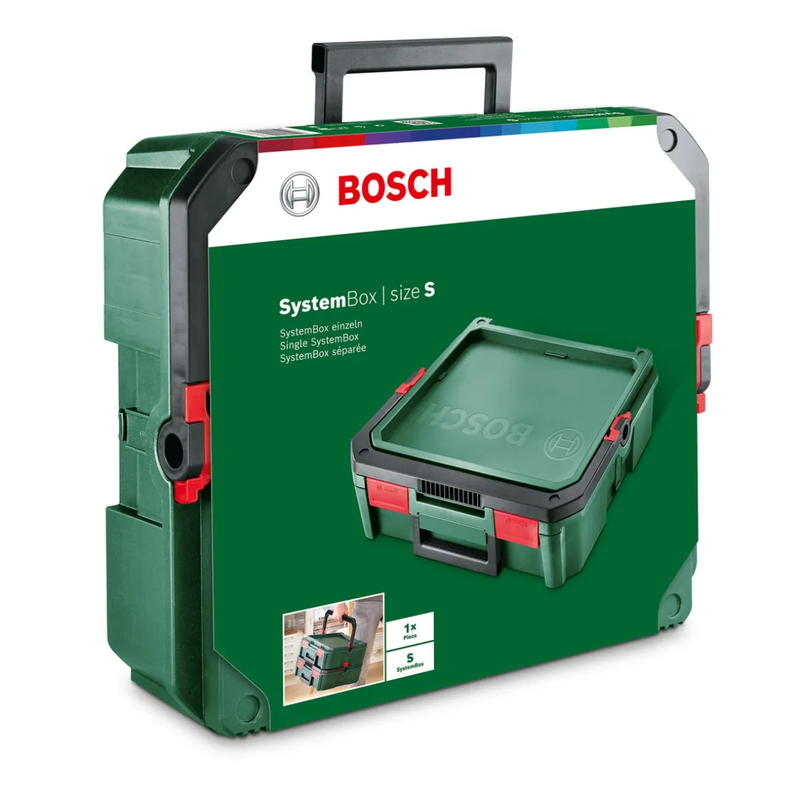 BoschWerkzeugkoffer SystemBox grün Größe S