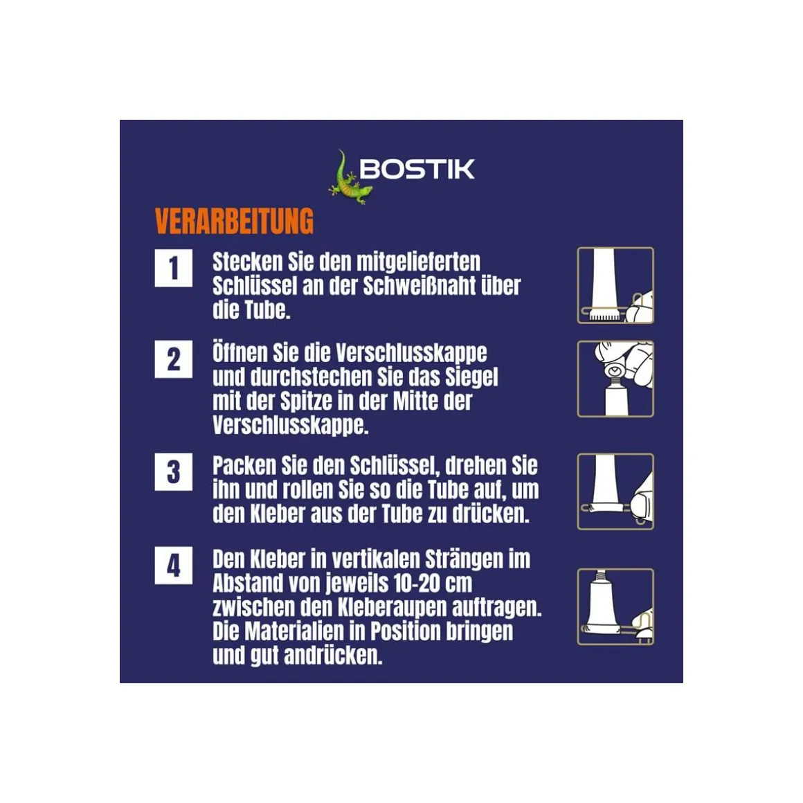 Bostik Mamut Glue Montage-Sofortkleber 38g