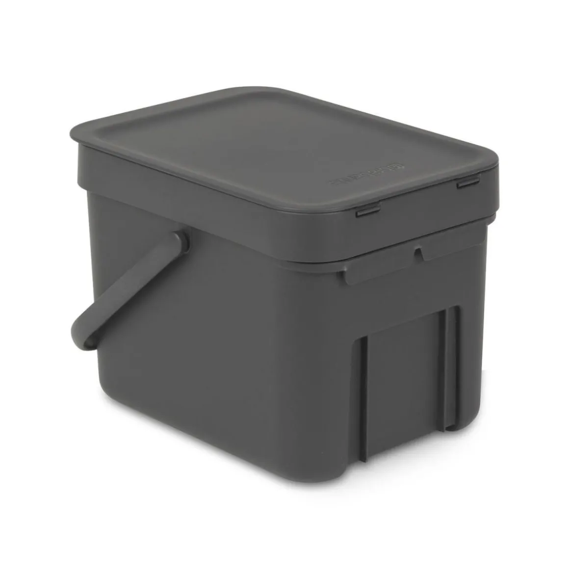 BRABANTIA Abfallbehälter Sort und Go 6 L grau