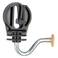 Breitband-Ringisolator Durchmesser 6 mm schwarz für 20 mm