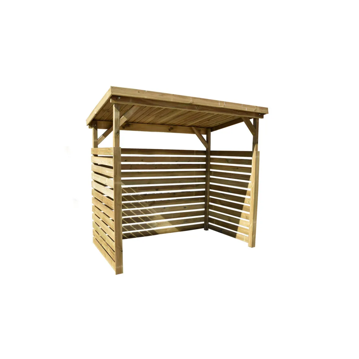 Brennholzlager 663 B, Groesse 1 260x130cm