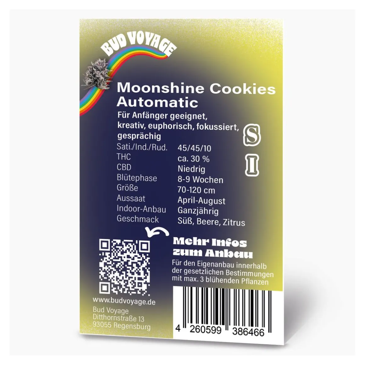 Bud Voyage Hanfsamen Moonshine Cookies Auto