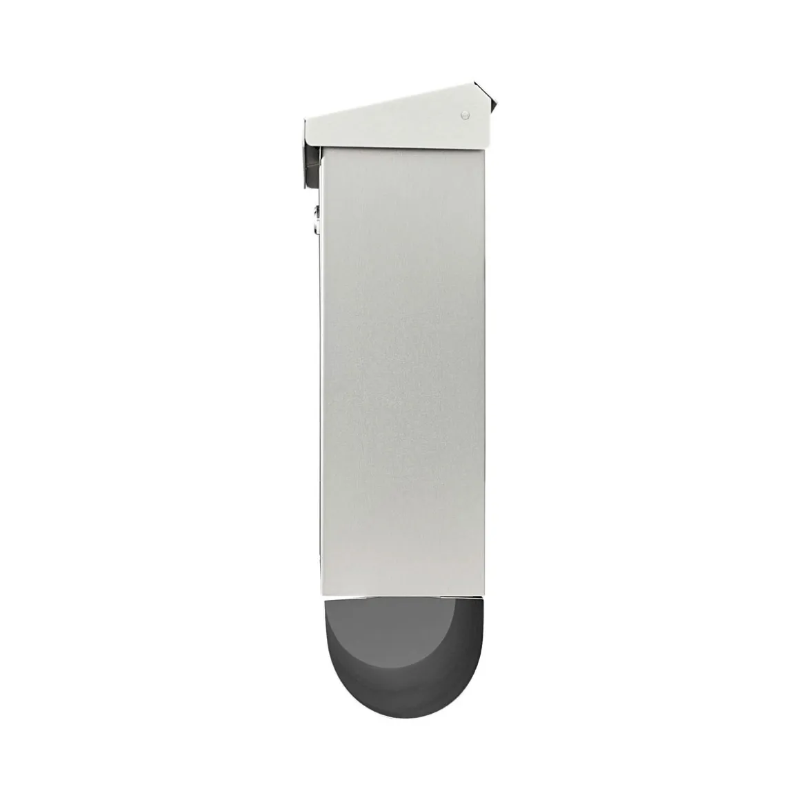Burg Wächter Briefkasten Inoxstar 4710 mit Zeitungsfach silber