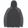 CAT Colorblock Hooded Sweatshirt black-magnet Gr. 2XL