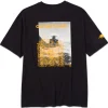 CAT Graphic T-shirt anthrazit Gr. 2XL