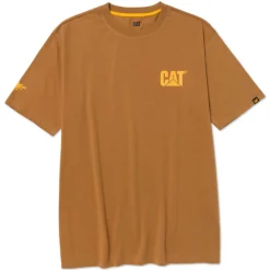 CAT Graphic T-shirt bronze Gr. M