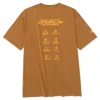 CAT Graphic T-shirt bronze Gr. 2XL