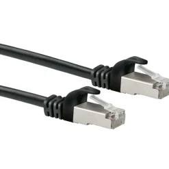 CAT6 S/FTP Netzwerkkabel 1,0m schwarzmax. 250 Mhz 1 Gbit/s