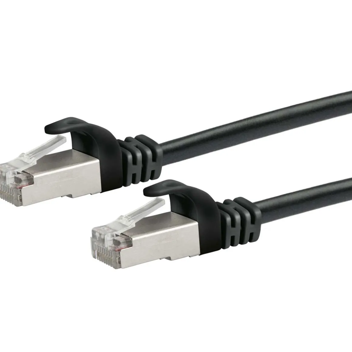 CAT6 S/FTP Netzwerkkabel 2,5m schwarzmax. 250 Mhz 1 Gbit/s