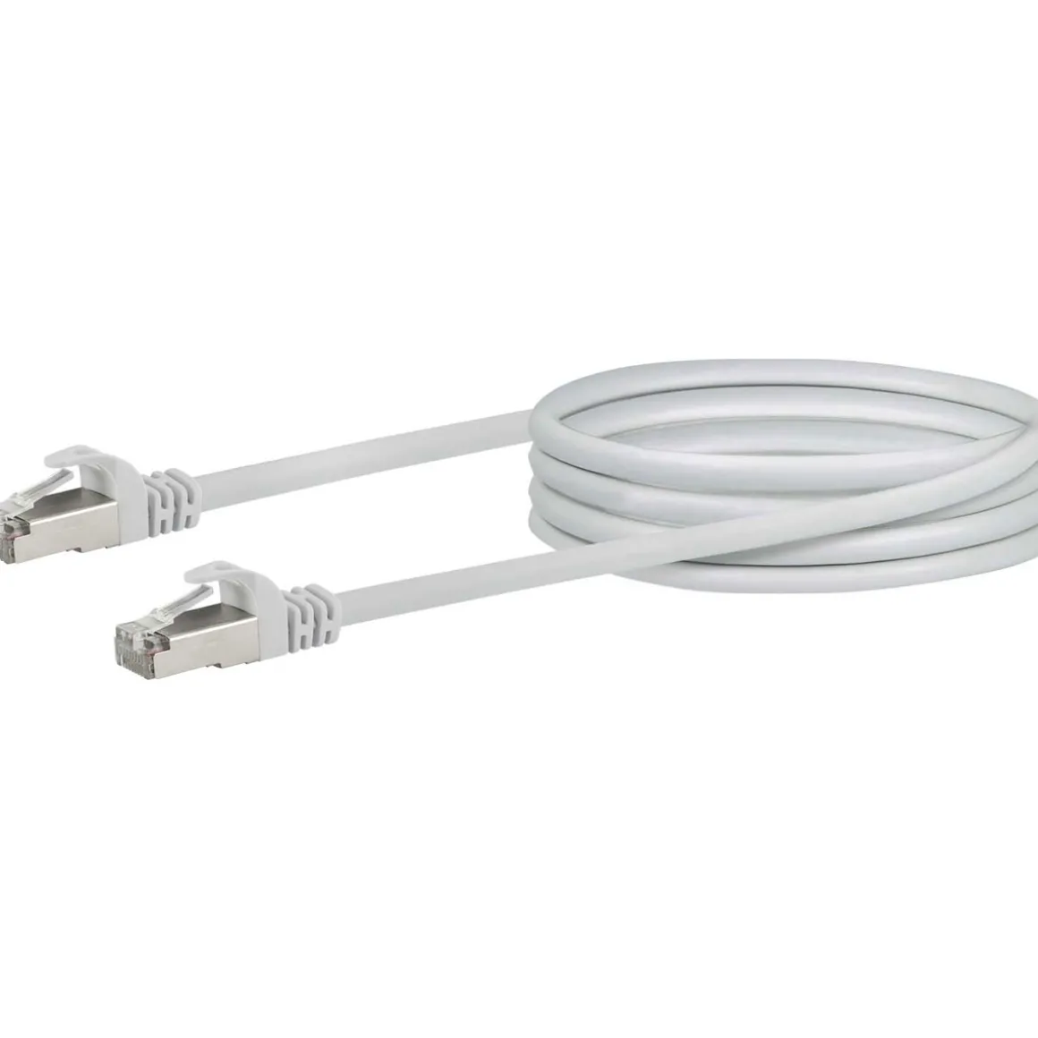 CAT6 S/FTP Netzwerkkabel 1,0m weissmax. 250 Mhz 1 Gbit/s
