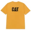 CAT Trademark T-shirt Mustard Gr.XL