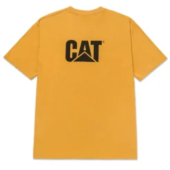 CAT Trademark T-shirt Mustard Gr.XL