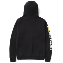 CAT Zip Hoodie Banner Gr. 2XL schwarz