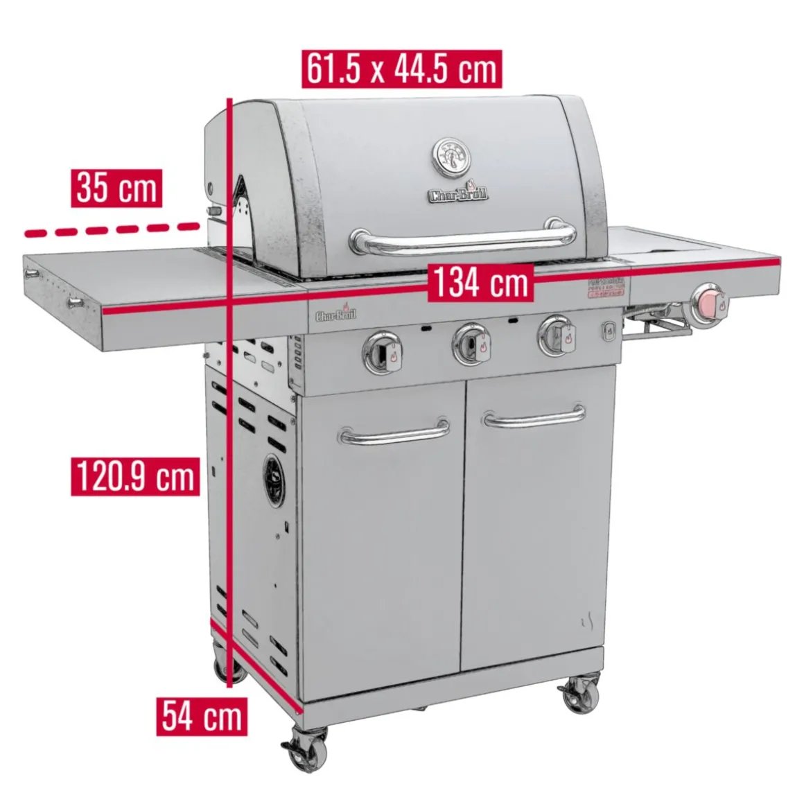 CB Gasgrill Professional Power Edition 3
