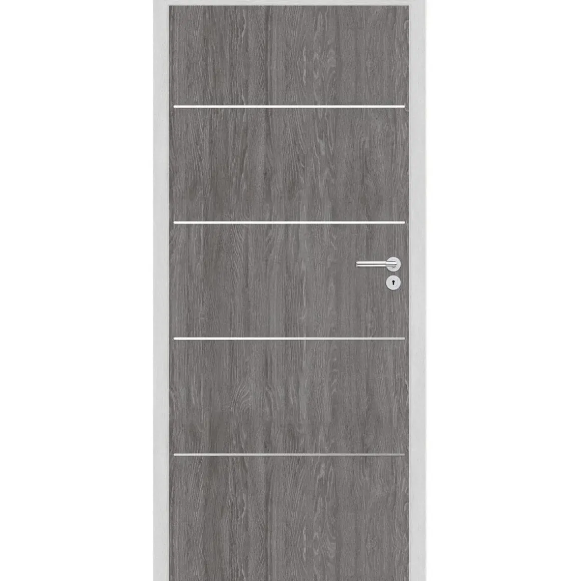 Classen CPL-Zimmertür Discovery Eiche Grigio Anschlag rechts 198,5 x 73,5 cm