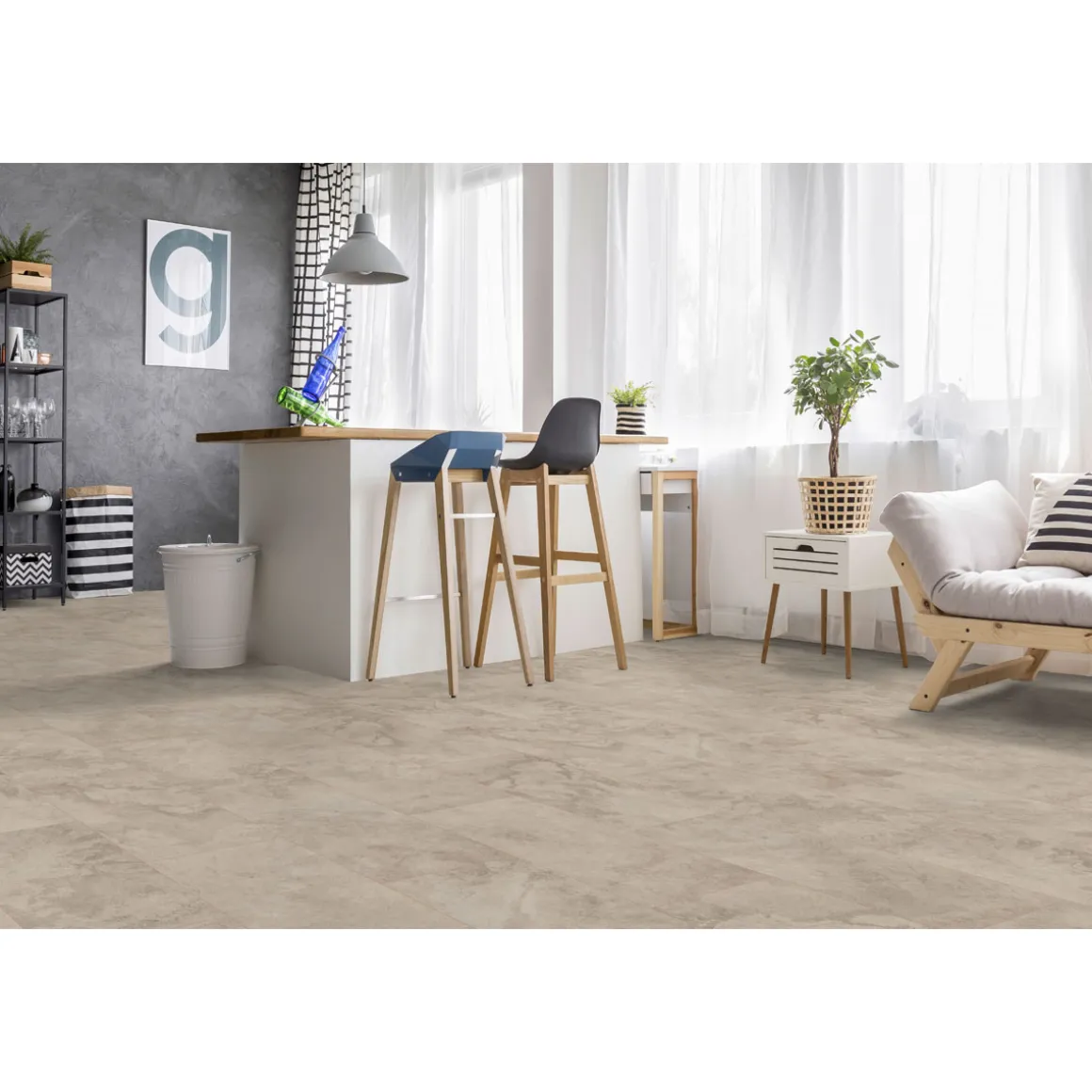 Classen Vinylboden Green Vinyl Nimbus Beige 638 x 310 x 4 mm