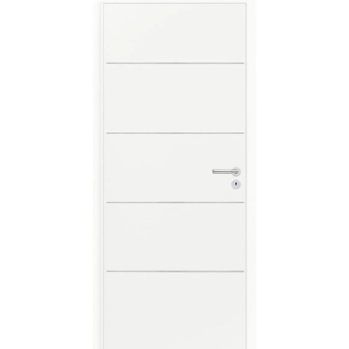 Classen Zimmer-Tür M.4 Weiß CPL 98,5 cm Anschlag rechts