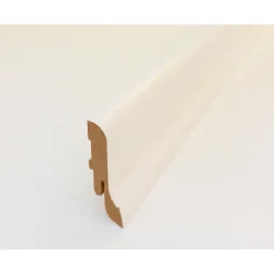Clip-Parkettleiste SL 60 250 cm weiß