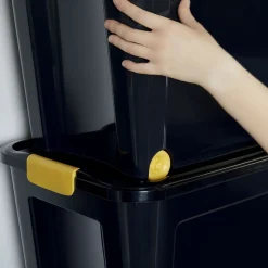 Combi Box, Farbe: Schwarz, Rollensystem, Inhalt: 18L